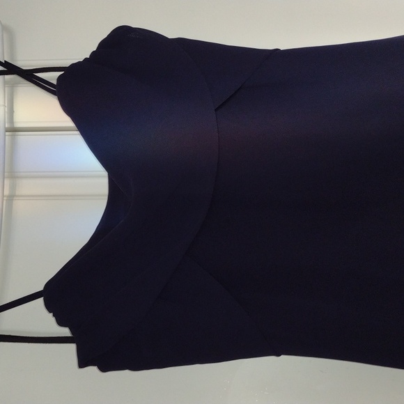 Jessica Navy full length dress - Picture 3 of 8